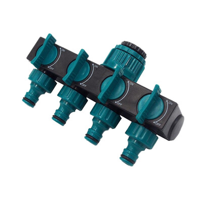

Siaonvr Garden Hose Splitter 4 Way Plastic Tap Hose Connectors Water Distributor