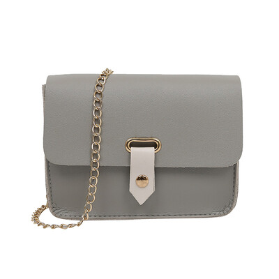 

Women Small Square Bag Simple Casual Chain Shoulder Messenger Bag Cute Wild Korean Version Handbags Bolsos Mujer T10