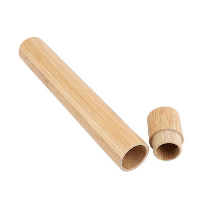 

Greensen Portable Eco-Friendly Bamboo Toothbrush Travel Protect Box Holder Storage Case