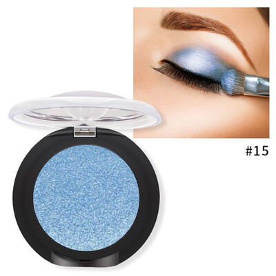 

Pudaier 20 Colors Single Color Eye Shadow Shimmery Glitter Eye Shadow Diamond Makeup Pearl Metallic Eye Shadow Palette