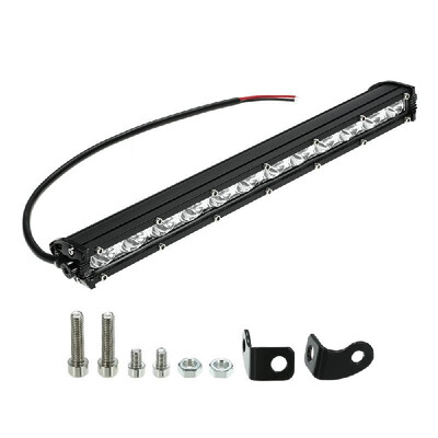 

2Pcs 13" 36W LED Light Bar Slim Work Light Spot Beam Driving Fog Light Road Lighting for Car Truck SUV Boat Marine Jeep