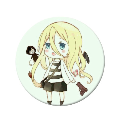 

1pcs Anime Angels of Death Cosplay Badge Cartoon Rachel Gardner Ray Brooch Pins Zack Collection bags Badges for Backpacks