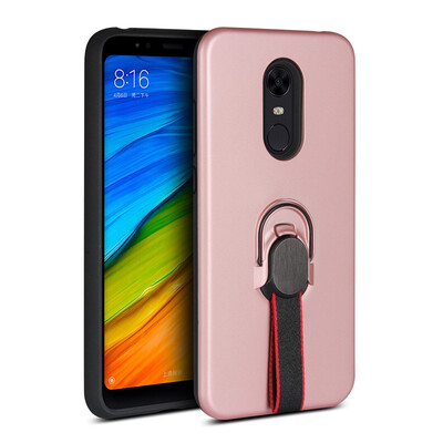 

Magnetic Car Mount Case Xiaomi Redmi 5 5 Plus Finger Ring Holder Case Redmi 5 Plus 5plus Hybrid Silicone TPU Cover Hard Case