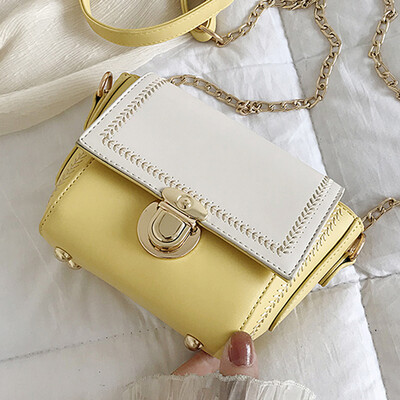 

Foreign gas woman 2019 chain Korean version 100 lap summer shoulder bag fashion 100 build new oblique carry small square bag