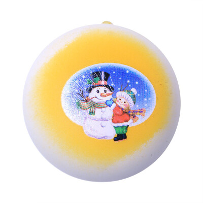 

Gotoamei Hot Christmas Snowma Bread Slow Rising Scented Relieve Stress Toy Key Pendant