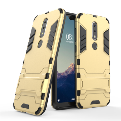 

Goowiiz Phone Case For Nokia X5X62188 Sirocco6 2018 Armor PCTPU Silicone Hard Bracket Double Protection