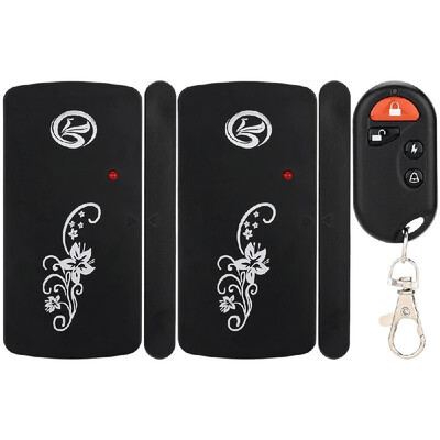 

FOReCUM Wireless Home Security Door Window Entry Alarm Warning System 2 Magnetic Door Sensor Alarm with 1 Remote Control