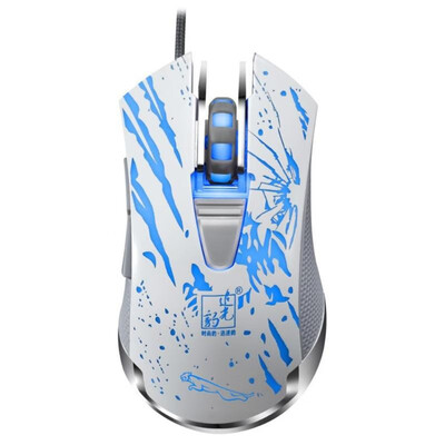 

V13 USB Wired Gaming Mouse 2500DPI 6 Buttons LED Backlit Optical Mouse