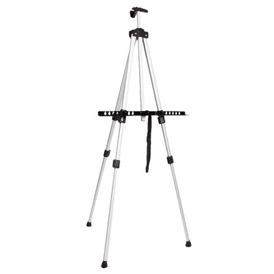 

Ktaxon Folding Portable Aluminium Alloy Painting Easel - Artist Tripod Telescopic Field Studio Drawing Easel Display Stand