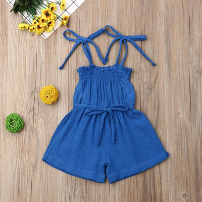 

Newborn Baby Girls Summer Romper Jumpsuit Playsuit Tutu Outfits Kids Sunsuit
