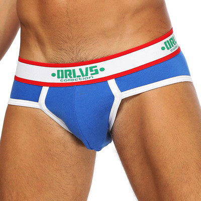 

Tailored Men Sexy Underwear Letter Printed Boxer Briefs Shorts Bulge Pouch Underpants