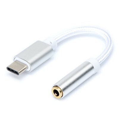 

Type-C to 35 Earphone Adapter Type-C USB-C male to 35mm AUX audio female AUX Cable