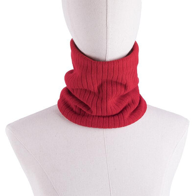 

Men Women Ribbed Knit Ring Scarves Furry Faux Fur Solid Color Winter Tube Snood Scarf Neck Warmer Neckerchief