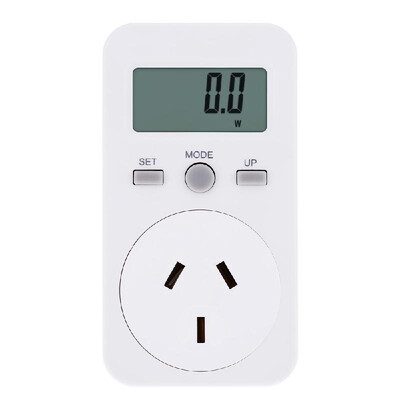 

AU Plug Plug-in Digital LCD Energy Monitor Power Meter Electricity Electric Usage Monitoring Socket