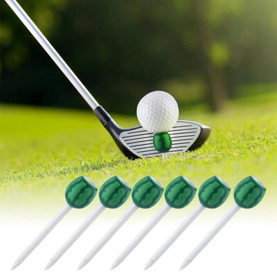 

Greensen 6pcs Portable Flower Shape Plastic Golf Tees Set Golfing Training Practice Tool Accessory