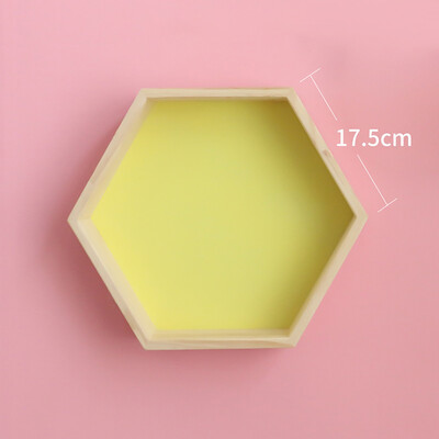 

Creative Modern Shelf Home Decor Children Room Hexagon Wall-mounted Home&Living