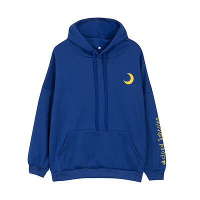 

Toponeto Womens autumn&winter new plus velvet embroidered sweater