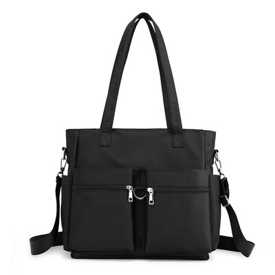 

Large-capacity one-shoulder bag handbag diagonal bag mom bag Oxford bag leisure bag canvas bag