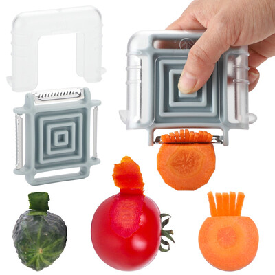 

〖Follure〗Multifunctional Vegetable Cutter Fruit Potato Carrot Peeler Grater Turnip