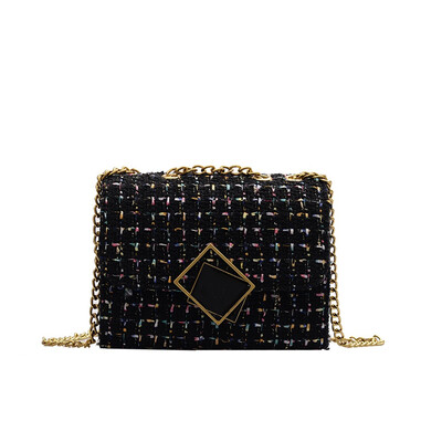 

Tailored Womens 2019 New Style Personality Single Shoulder Chain Wild Messenger Bag