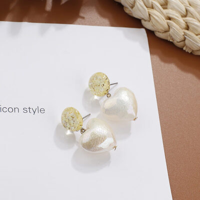 

Flashbuy Metal Pearl Drop Earrings For Women Geometric Acrylic Multi Style Earrings Girls Fashion Jewelry Wedding Accessories