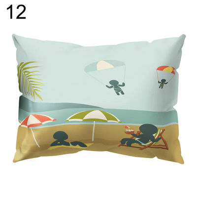 

Fresh Blue Sky Cloud Throw Pillow Protector Case Cushion Cover Bedding Articles