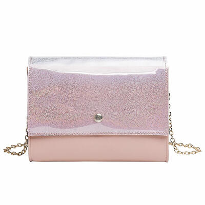 

Flap Shoulder Messenger Handbags Women Solid Color Chain Crossbody Bags