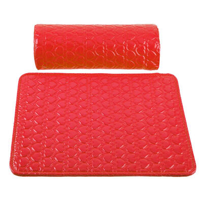 

2pcsset Leather Nail Art PillowArm Rest Pad Cushion Holder for Manicure