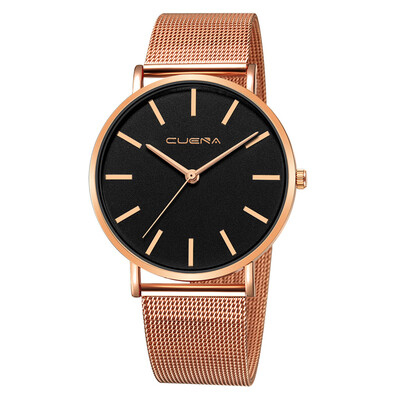 

Gobestart Luxury Watches Quartz Watch Stainless Steel Dial Casual Bracele Watch