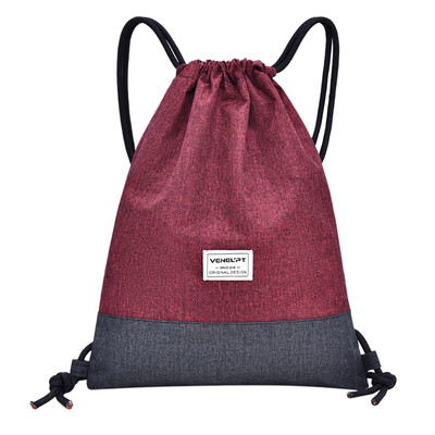 

Tailored Beach Bag Outdoor Fitness Sport Bag Bundle Pocket Unisex Drawstring Bag backpack