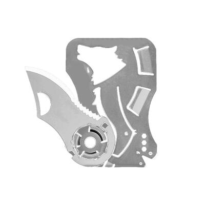 

Multi-functional Camping Folding Stainless Steel Wallet Credit Card Knife