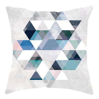 

〖Follure〗Geometric Pillow Case Waist Cushion Cover Sofa Home Decor