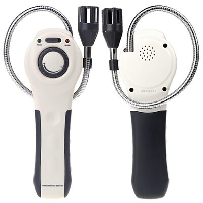 

Flammable Combustible Gas Detector Gas Leak Tester Sound Light Alarm Adjustable Sensitivity