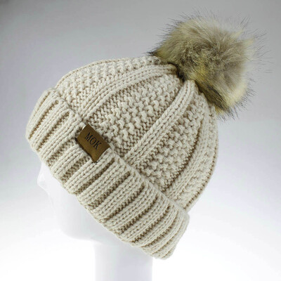

Tailored New Women Girls Keep Warm Winter Casual Knitted Hat Wool Hemming Hat Ski Hat