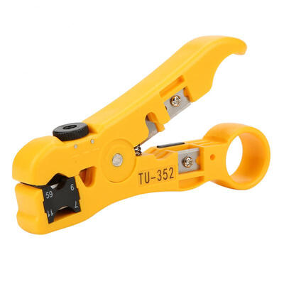 

Greensen High Quality Coaxial Cable Stripper Pliers Wire Stripping Knife
