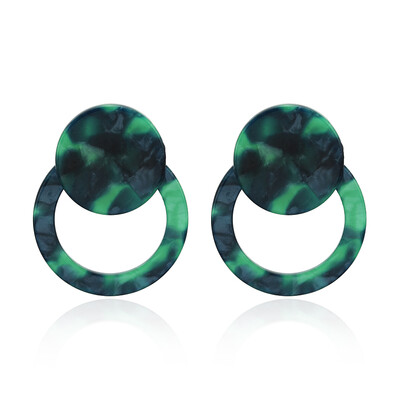 

Fashion Multi-Color Acrylic Acetic Acid Drop Earrings for Women Girl Personality Statement Simple Geometric Pendant Earrings