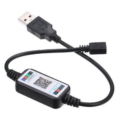 

BT 40 RGBW Controller for LEDs Light Strips Working with AndroidiOS Smartphone Free App DC 5-24V Wireless Strips Light Controlle