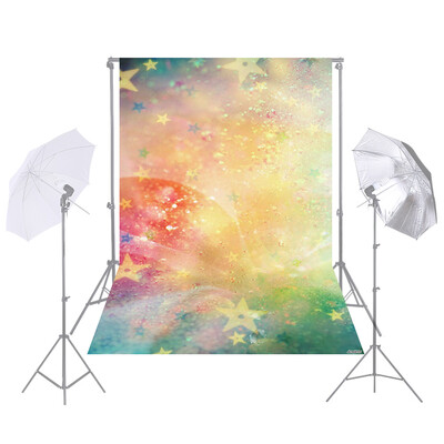 

Andoer 15 21m5 7ft Photography Background Colorful Shiny Star Backdrop for DSLR Camera Photo Studio Video Weeding Decor