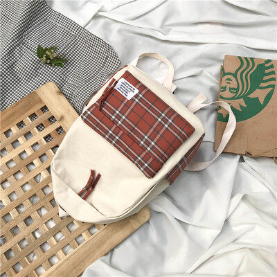 

Insfeng schoolbag female Korean version of high school students shoulder bag Guzhi Chezisen Department campus backpack shoulder ba