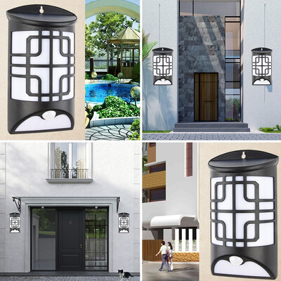 

Gobestart Solar RGB Wall Lamp Body Sensor Light Waterproof 30LED