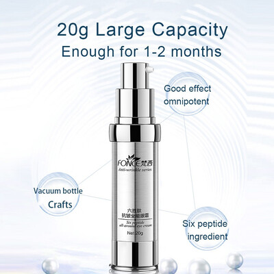 

Korean Skin Care Anti Wrinkle Eye Cream Plant extracts Six Peptides Remover Dark Circle Anti Aging Firming eye patches Mask 20g