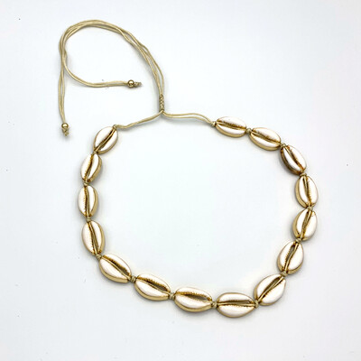 

gold Puka Natural cowrie Shell necklace women lady gift bohemian jewelry chokers necklace collier gothic harajuku kolye