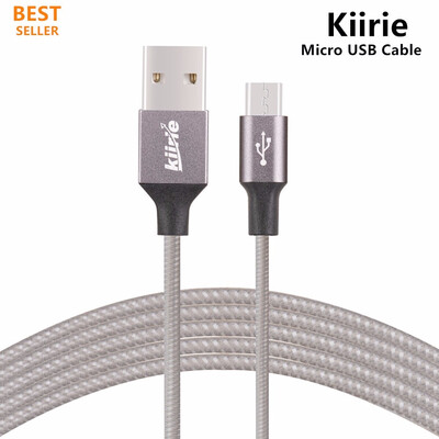 

Kiirie Micro USB Cable1Pack High Speed USB 20 Nylon Braided Charging Cord For Micro USB Charged Device