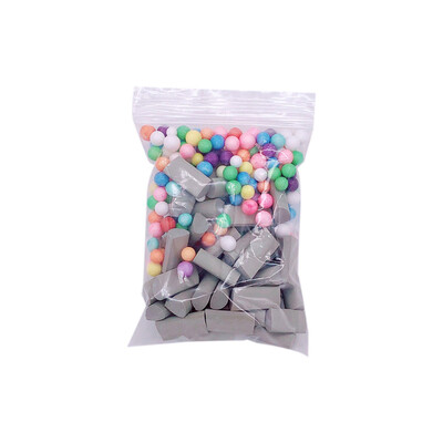

Tailored Soft Foam Chunks Beads Filler Slime Tool For Slime Making Part Art DIY Craft