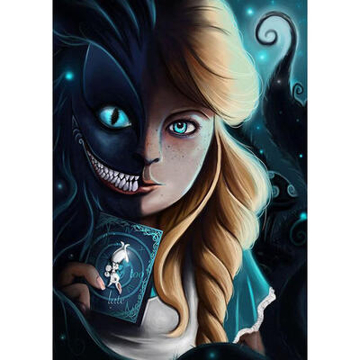 

5D DIY Full Drill Diamond Painting Novelty Girl Cross Stitch Embroidery Kit