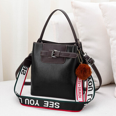 

Spring&summer new fashion casual Joker fashion shoulder portable messenger bag personality bucket bag womens bag