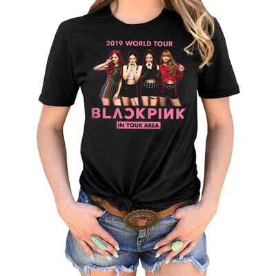 

New Arrival 2019 World Tour Blackpink In Your Area T-Shirt