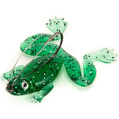 

6cm55g Fishing Lure Soft Artificial Fishing Bait Frog Lure with Hook