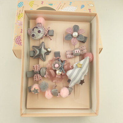 

〖Follure〗10PCS Girl Bow Pearl Hair Accessories Small Fresh Headwear Set