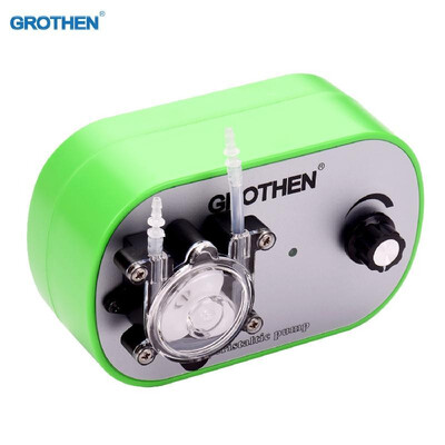 

GROTHEN G728-1 Peristaltic Liquid Dosing Pumps with Single Pump Head Stepless Speed Flow Control Small Hydraulic Equipment for Aqu
